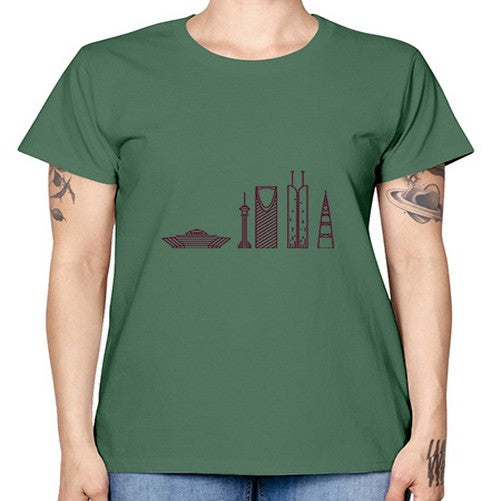 Riyadh 1740# - cities -  Missy T-Shirt