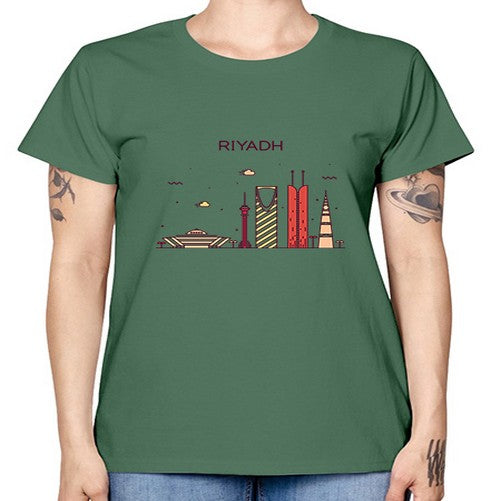 Riyadh 1742# - cities -  Missy T-Shirt