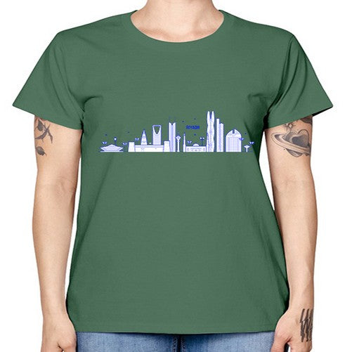 Riyadh 1743# - cities -  Missy T-Shirt