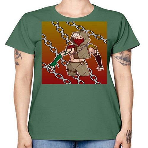 Rose and demon 75# - anime -  Missy T-Shirt