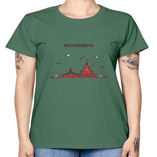 Rovaniemi 1757# - cities -  Missy T-Shirt
