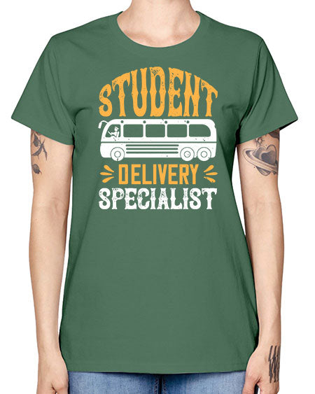STUDENT DELIVERY SPECIALIST Style 1427# - Bus Driver -  Missy T-Shirt