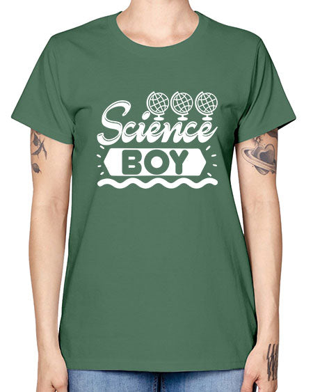 Science Boy 137# - general science -  Missy T-Shirt