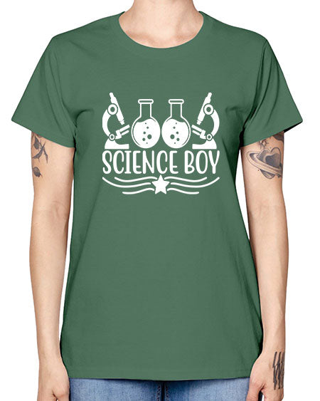 Science Boy 138# - general science -  Missy T-Shirt