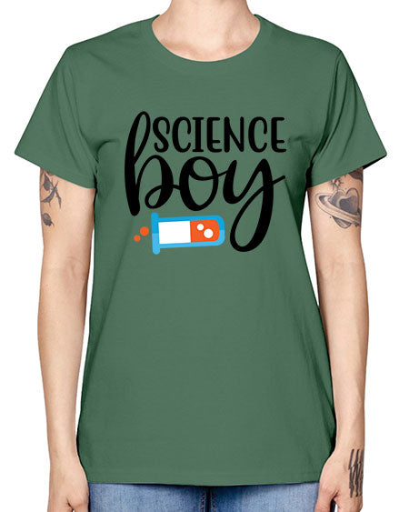 Science Boy 139# - general science -  Missy T-Shirt