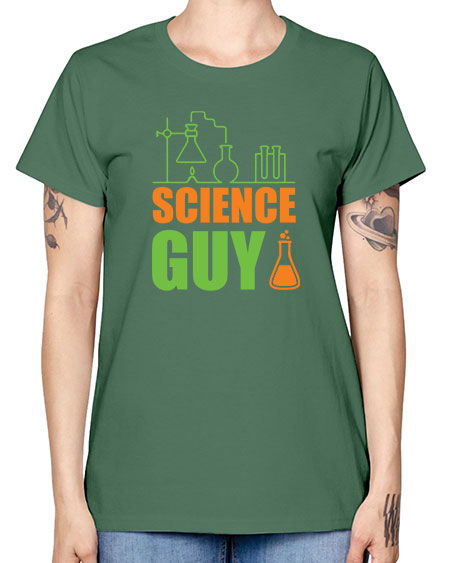Science Guy 112# - general science -  Missy T-Shirt