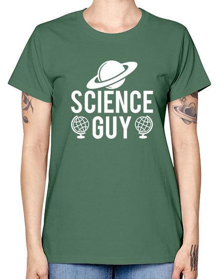 Science Guy 114# - general science -  Missy T-Shirt