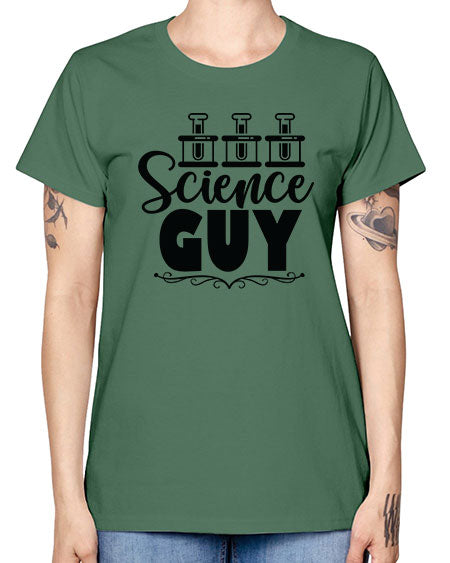 Science Guy 118# - general science -  Missy T-Shirt