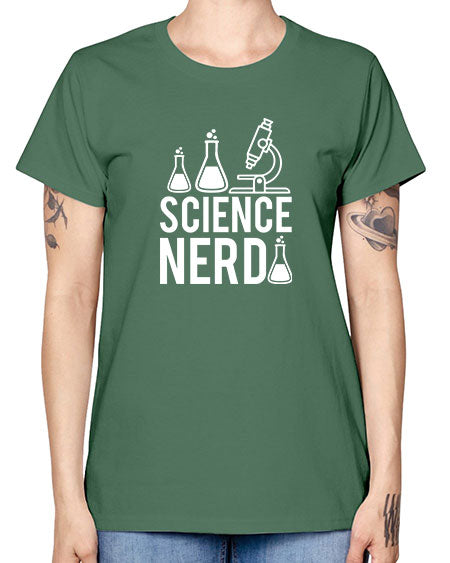 Science Nerd 61# - general science -  Missy T-Shirt