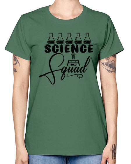 Science Squad 55# - general science -  Missy T-Shirt