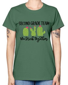 Second Grade Team 836# - second grade -  Missy T-Shirt