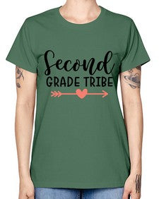 Second Grade Tribe 837# - second grade -  Missy T-Shirt