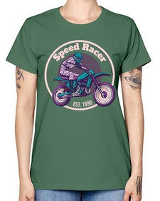 Speed racer 63# - motorcycle -  Missy T-Shirt