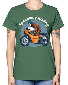 Speedway racing 64# - motorcycle -  Missy T-Shirt