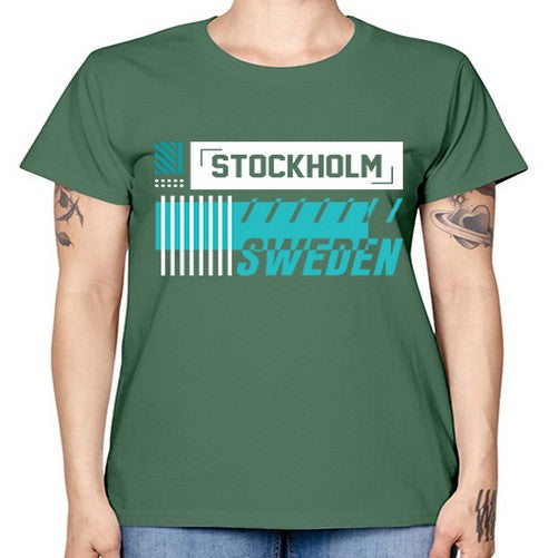 Stockholm 1893# - cities -  Missy T-Shirt