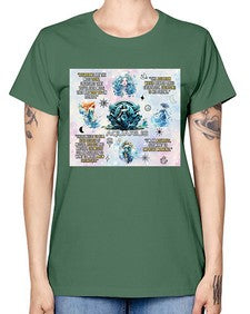 Straight Aquarius 468# - aquarius -  Missy T-Shirt