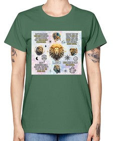 Straight Leo 473# - leo -  Missy T-Shirt