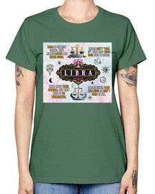 Straight Libra 474# - libra -  Missy T-Shirt