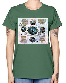 Straight Saggitarius 476# - sagittarius -  Missy T-Shirt