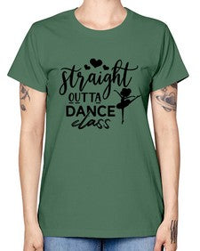 Straight outta dance class 188# - ballet -  Missy T-Shirt