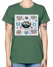 Straight pisces 475# - pisces -  Missy T-Shirt