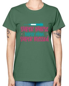 Super Nurse Super Mom Style 1433# - nurse -  Missy T-Shirt
