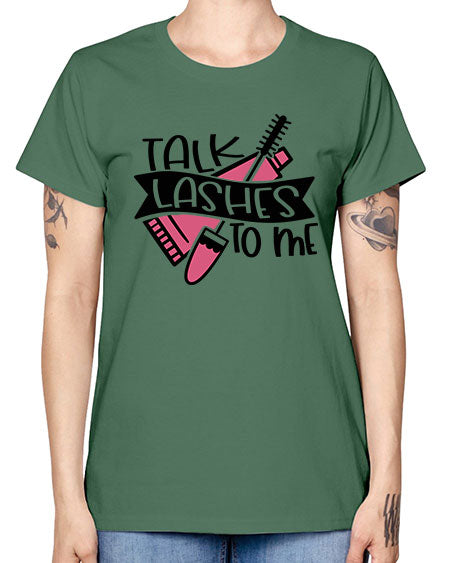 Talk Lashes To Me Style 17# - beauty - fashion -  Missy T-Shirt