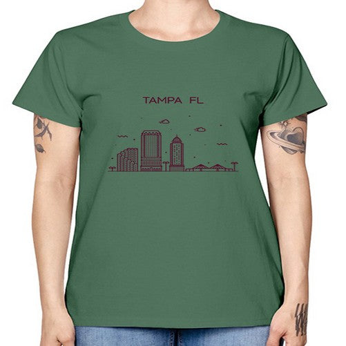 TampaFL 1944# - cities -  Missy T-Shirt