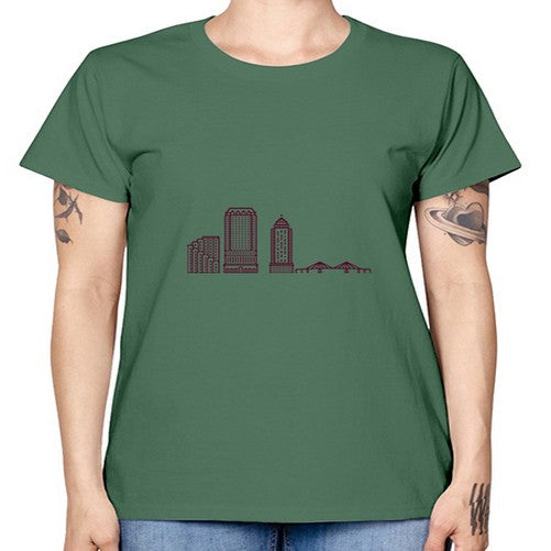 TampaFL 1945# - cities -  Missy T-Shirt