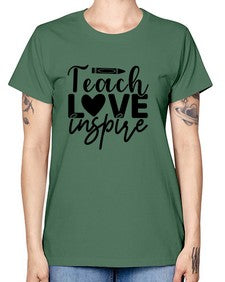 Teach love inspire 1442# - teacher -  Missy T-Shirt