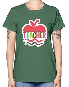 Teacher 1445# - teacher -  Missy T-Shirt