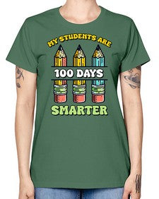 Teacher My Students Are one hundred 922# - one hundred days -  Missy T-Shirt