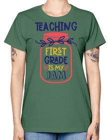 Teaching First Grade 932# - first grade -  Missy T-Shirt