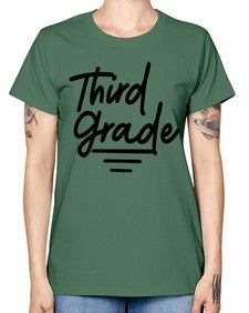 Third Grade 947# - third grade -  Missy T-Shirt