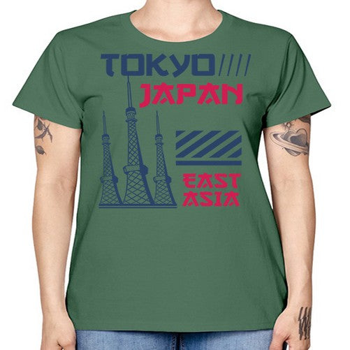 Tokyo 1996# - cities -  Missy T-Shirt