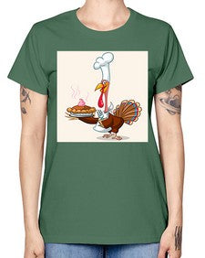 Turkey pie 259# - cartoon general -  Missy T-Shirt