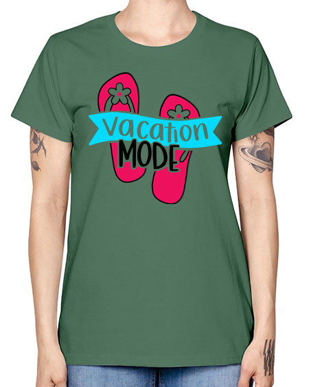 Vacation Mode Style 8# - summer -  Missy T-Shirt