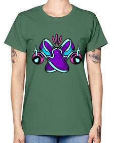 Walk the talk 261# - cartoon general -  Missy T-Shirt