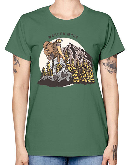 Wander More 3# - nature -  Missy T-Shirt