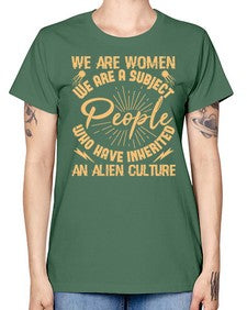 We are women we are people 42# - ufo -  Missy T-Shirt