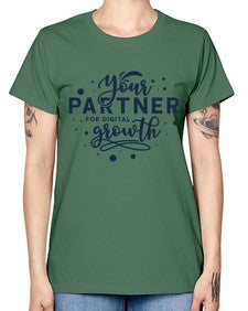 Your Partner for Digital Growth 1# - internet -  Missy T-Shirt