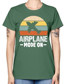 airplane mode on  4# - airplane -  Missy T-Shirt