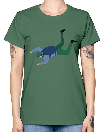 all in one 01# - parachute -  Missy T-Shirt