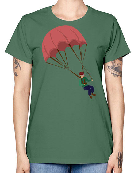 all in one 07# - parachute -  Missy T-Shirt