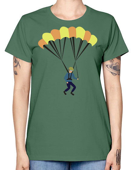 all in one 08# - parachute -  Missy T-Shirt