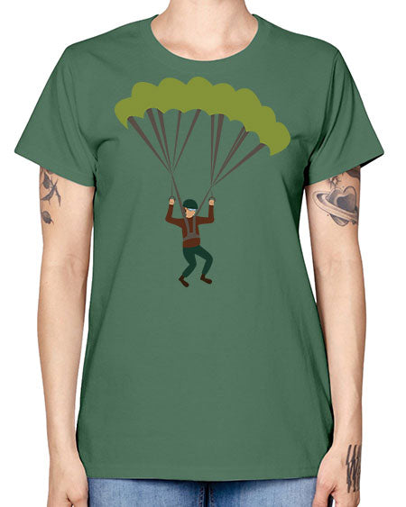 all in one 11# - parachute -  Missy T-Shirt
