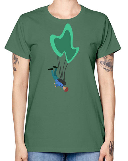 all in one 12# - parachute -  Missy T-Shirt