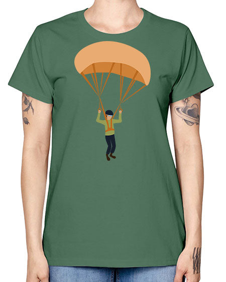 all in one 13# - parachute -  Missy T-Shirt