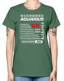 aquarius 85# - aquarius -  Missy T-Shirt