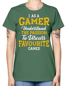 as a gamer understan the passion 61# - video games -  Missy T-Shirt